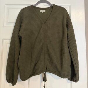Comfy and Stylish Olive Green Sweater